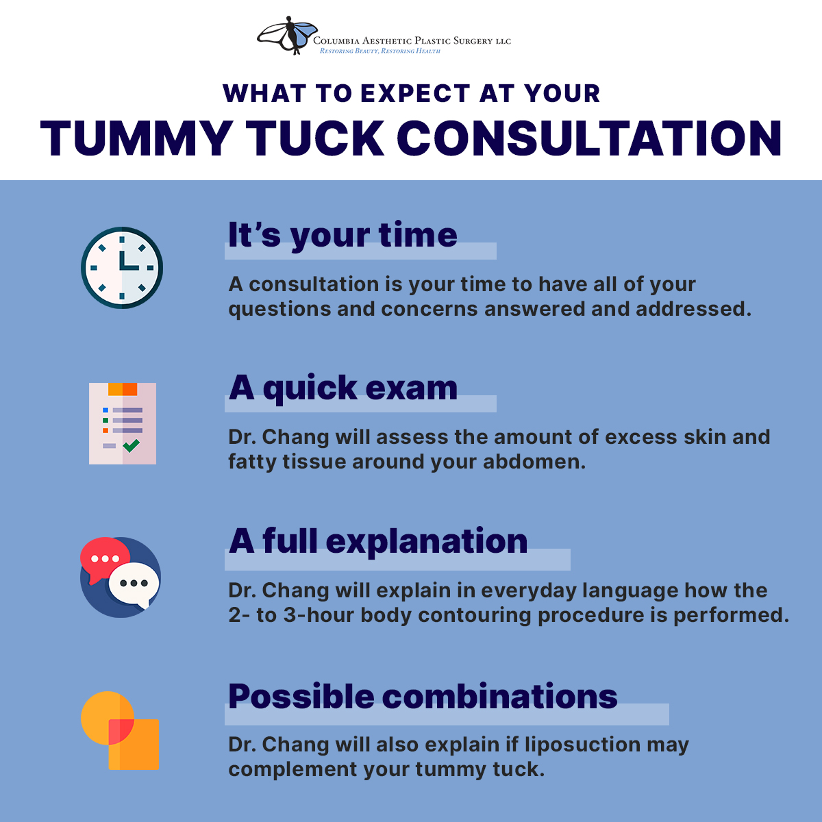 What To Expect At Your Tummy Tuck Consultation [Infographic] img 1