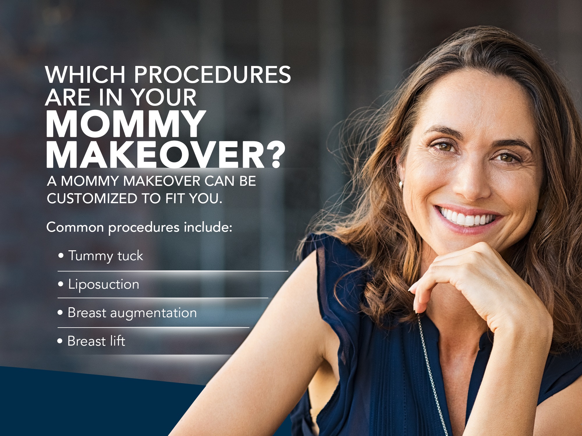 Which Procedures Are In Your Mommy Makeover? [Infographic]