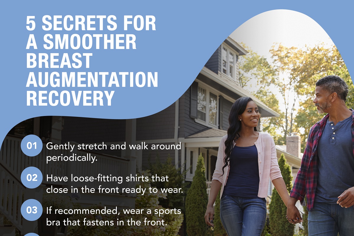 5 Secrets For A Smoother Breast Augmentation Recovery [Infographic]