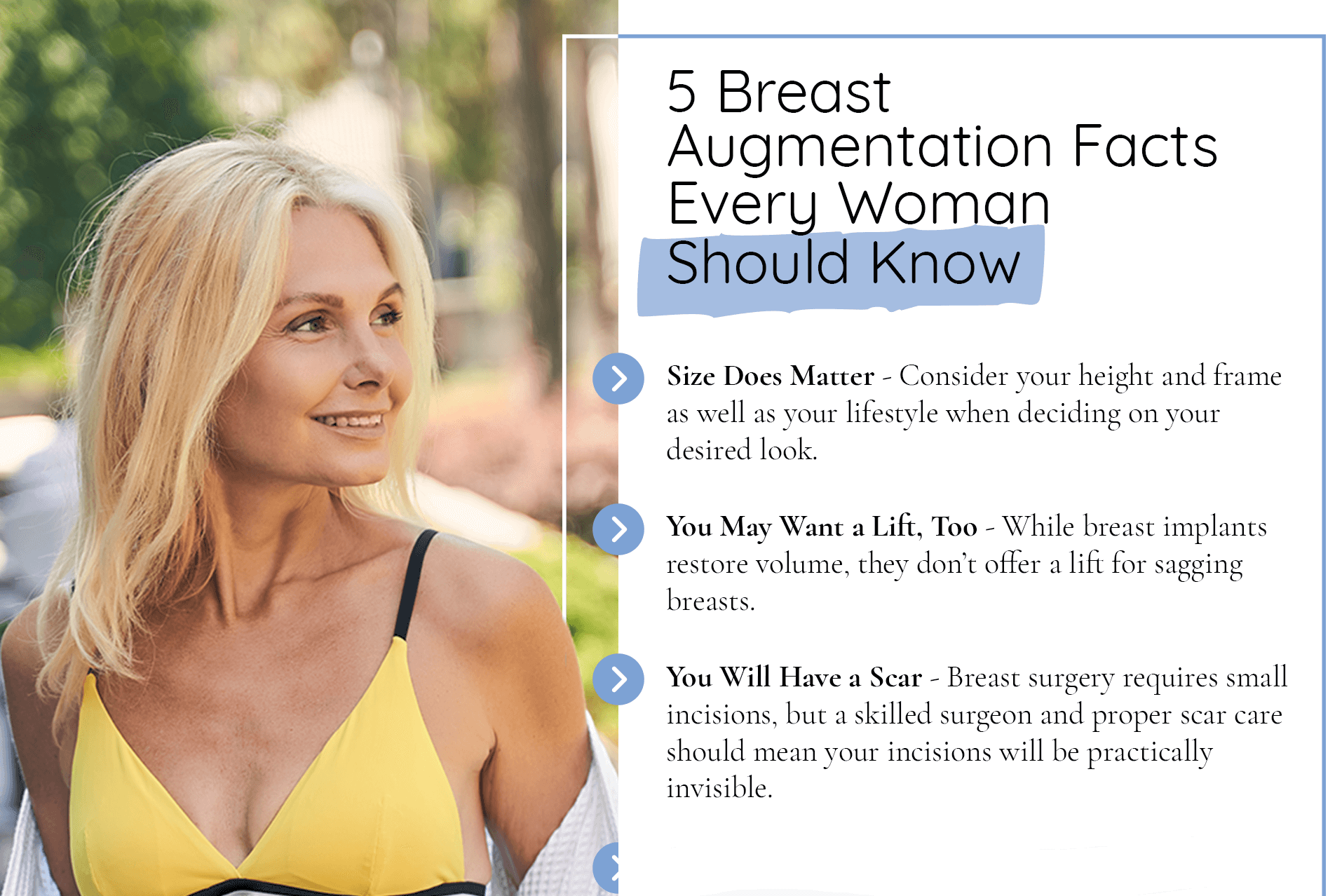 5 Breast Augmentation Facts Every Women Should Know